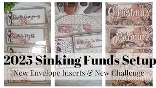 2025 New Melanin Cash Envelopes SetUp |Sinking Funds | Dashboards & Inserts
