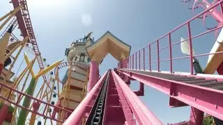 Super Odyssey Coaster onride mounted 4K 60FPS POV Silk Road Paradise