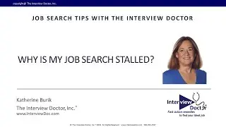 Why is my job search stalled?