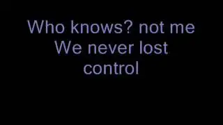 David Bowie - The Man who Sold the World lyrics on screen