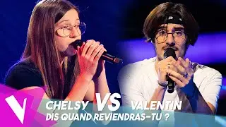 Barbara - 'Dis quand reviendras-tu' ● Chelsy & Valentin | Duels | The Voice Belgique