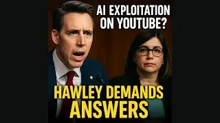 Hawley Grills YouTube Exec Over AI Deepfake Scandal Involving Exploitative Content