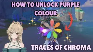 How To Unlock Purple Colour In Asha Genshin Traces Of Chroma Location Guide Easy