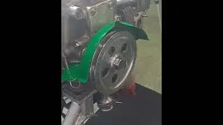 Endspurt beim 2ten VW Typ 1 6 Volt Motor