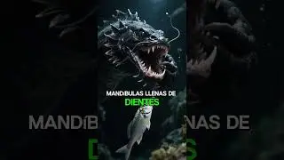 Pez Drag&oacute;n Negro  Terror Bioluminiscente