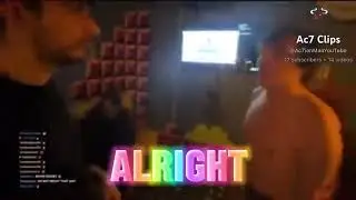 Ac7ionMan and Ice Poseidon Share A Kiss (Kick Live Funny Moments)