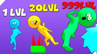 ЭВОЛЮЦИЯ ПАДАЮЩЕГО РЕКДОЛА! МАКСИМАЛЬНЫЙ УРОВЕНЬ! Never Broke a Bone!