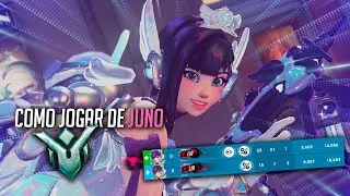 Como uma SUPORTE MESTRE joga de JUNO - Overwatch 2 Gameplay
