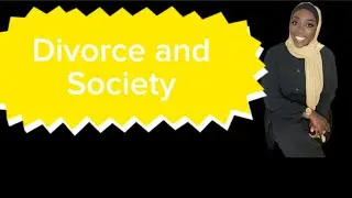 Divorce in our society. Why do we choose culture over Deen sometimes?
