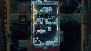 Lemmings. Level W 96-13. Walkthrough.