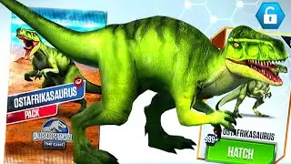 OSTAFRIKASAURUS PACK UNLOCK 999 OSTAFRIKASAURUS | JURASSIC WORLD THE GAME