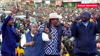 Live:Matiangi,Gachagua,Kalonzo,Karua& Opposition Leaders Hold Anti-Ruto rally in Othaya,NyeriCounty