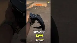 KTM DUKE 250 orginal mudguard | modification mudguard  #automobile #ktmrc390 #ktm250 #ktmparts