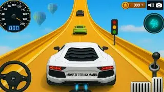 Impossible GT Stunt Racing - Mega Ramp AndroidGame 2025 #5