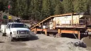 Highbank Resources Ltd. Video of Crusher Plant Running at Swamp Point North