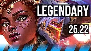 MEL vs ZED (MID) | Legendary | EUW Master | 25.22