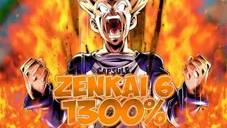 Zenkai 6 1300% Legends Road Trunks (2nd Anniversary) || Dragon Ball Legends