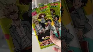 My Hero Academia Clear Cards (packs 1 & 2) #unboxing #blindbag #mha #myheroacademia #僕のヒーローアカデミア