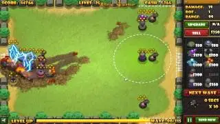 Penguins Attack 3 (Level 14) Gold protection (killed all) Атака пингвинов 3 (уровень 14)