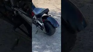 Mini Bike with Predator 212 swap. With Stinger exhaust pipe. #minibike #predator212 #stinger