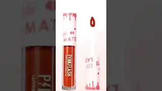 pinkflash soft matte lipstick #shopee #pinkflash#shorts