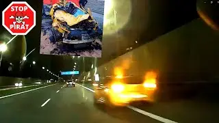 Popisy pirata drogowego z ż&oacute;łtego Renault Megane RS. STOP PIRAT