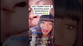 Lesly qui clash fort Maabio qui se compare au pr&eacute;sident@rtici 
