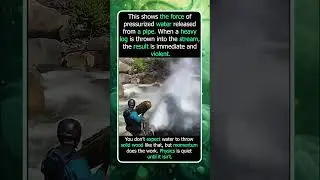 When Pressurized Water Launches A Heavy Log