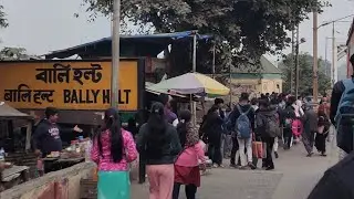 Bally Halt to Dakshineswar Dankuni local train journey_ Hooghly river🌉 _local trains of Kolkata 4K. 