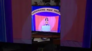 Magic trick with Wonderwoman - All New Superfriends Hour