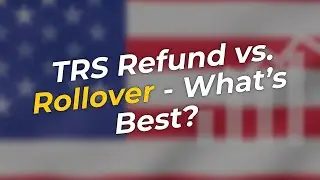 🔍 TRS Refund vs. Rollover: Which is Best for You? 🤔