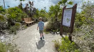 Hiking at National Key Deer Refuge on the Florida Keys