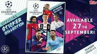 Topps Champions League season 2018-2019  и Match Attax 2019