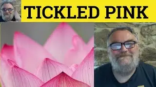 🔵 Tickled Pink Meaning - Tickled Pink Examples - Tickled Pink Definition - Vocabulary - Tickled Pink