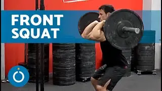 Técnica Front Squat CrossFit 🏋️ SENTADILLA FRONTAL con BARRA