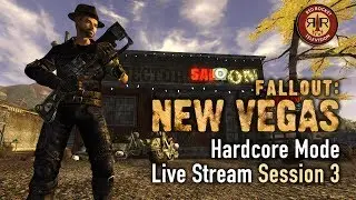 Fallout New Vegas | PC Modded Live Stream | Hardcore Mode | Session 3