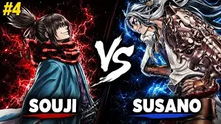 Okita Souji vs Susano'o no Mikoto | R O R | Round 10 : God Slayer vs Man Slayer!  Season 4