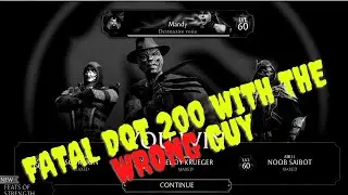 Fatal DQT 200 done the WRONG way by Freddy! Plus Reward! MK Mobile