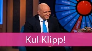Fredrik Reinfeldt visar prov p&aring; bollkontroll - 5/3 BingoLotto