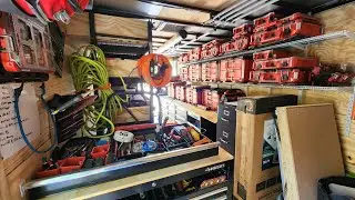 Tool Trailer Setup