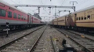 Parallel Train Race in Indian Railway