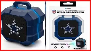 Great product -  NFL Dallas Cowboys Shockbox LED Wireless Bluetooth Speaker, Team Color
