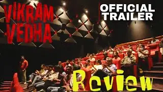 Vikram Vedha Trailer Fans Reactions From Pune | Hrithik Roshan | Saif Ali Khan | Pushkar&Gayatri ||