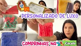 COMPRINHAS PARA PERSONALIZADOS DE LUXO BRANCA DE NEVE 1 ano da Alana na Caçula