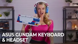 Unbox This! - ASUS ROG Delta GUNDAM EDITION Gaming Headset and Keyboard