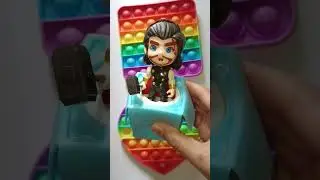 Amazing pop it fidget squishy with avengers thor #shorts #popit #fidget #popitfidget #satisfying