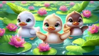 Little Friends Singing Song | Chicken & Duck Little Chick and Little Duck Song | Kids Song #kidssong