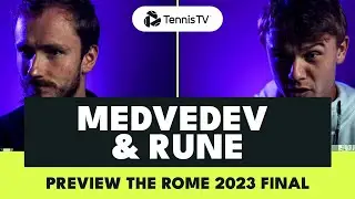 Daniil Medvedev & Holger Rune Preview Rome 2023 Final 🗣️🗣️
