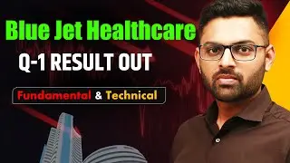 Blue Jet Healthcare Ltd Q1 Results + Technical Breakdown | Rohit Tated