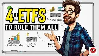 Эти 4 дивидендных ETF могут полностью заменить ваш инвестиционный портфель (защитные, ежемесячные...